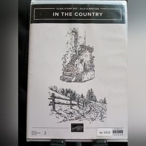 Stampin' Up! NEW In the Country Cling Stamp Set